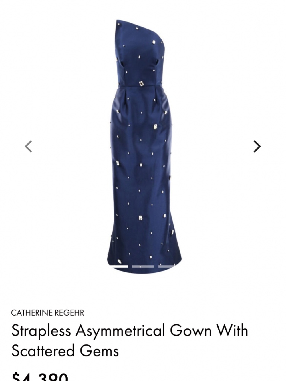 Catherine Regehr gown